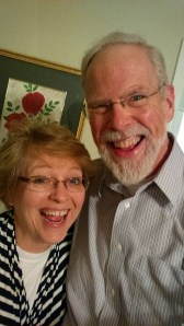 Dad and Ruth are beaming!