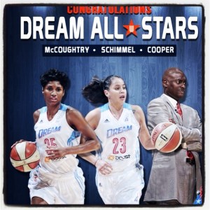 Angel and Shoni led the WNBA East Team to an All Star victory!