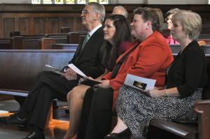 CBF mentors supporting me at my ordination