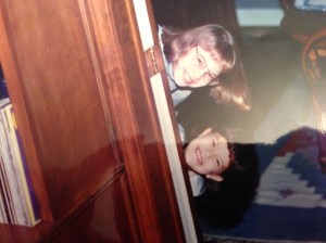 Hey - sometimes the photo sessions could actually be fun!