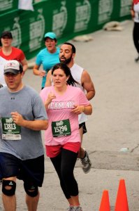 Definitely concentrating, but not ecstatic!